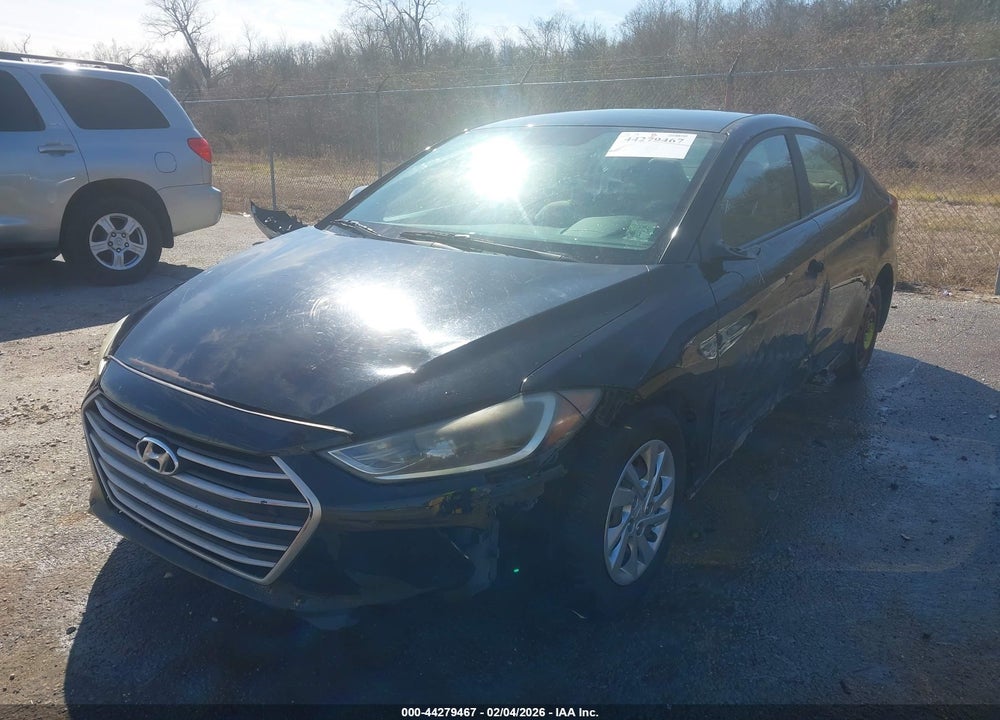 2017 HYUNDAI ELANTRA SE VIN: KMHD74LF4HU422177