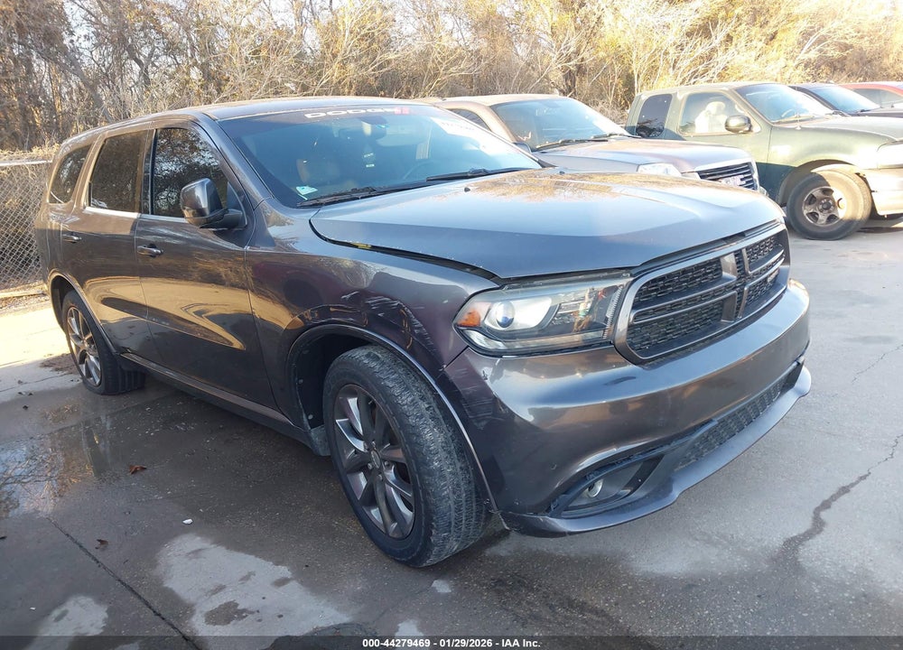 2017 DODGE DURANGO GT RWD VIN: 1C4RDHDG8HC660346