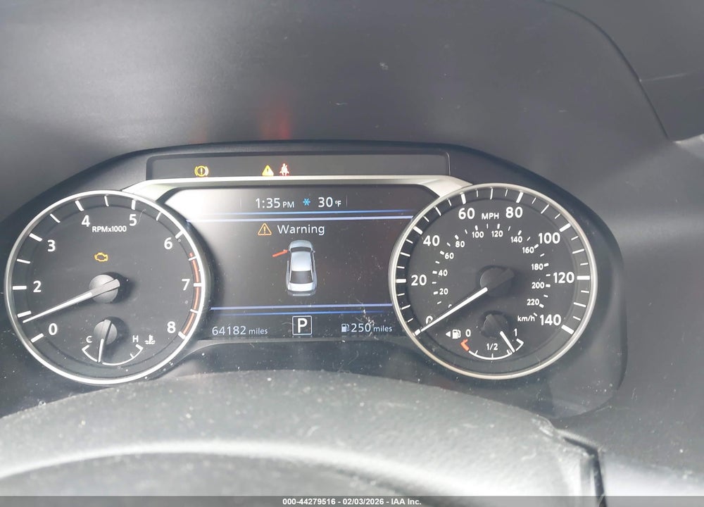 2023 NISSAN ALTIMA SV INTELLIGENT AWD VIN: 1N4BL4DW1PN326589