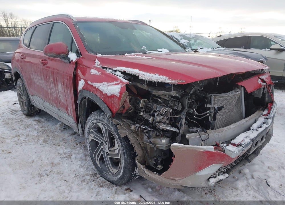 2022 HYUNDAI SANTA FE SEL VIN: 5NMS2DAJ9NH451498