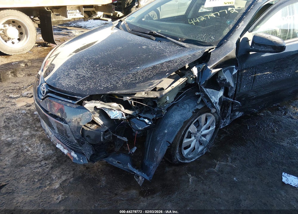 2015 TOYOTA COROLLA LE VIN: 2T1BURHE6FC324408