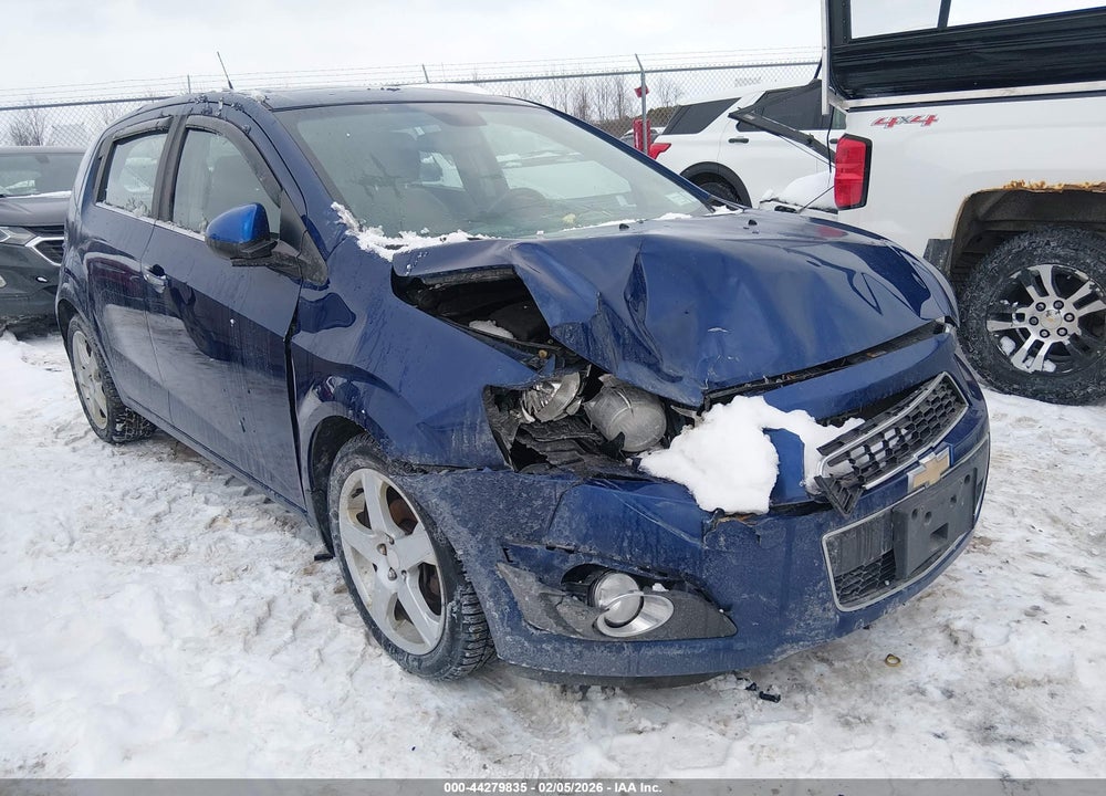 2013 CHEVROLET SONIC LTZ AUTO VIN: 1G1JE6SB8D4149531