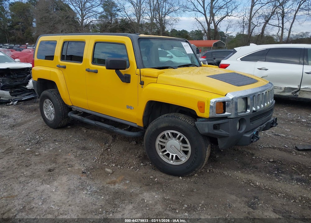 2007 HUMMER H3 SUV VIN: 5GTDN13E478141285