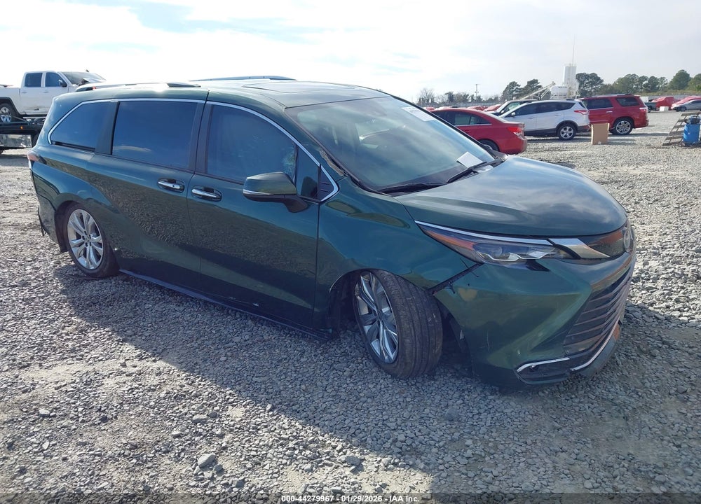 2024 TOYOTA SIENNA PLATINUM VIN: 5TDERKEC4RS184265