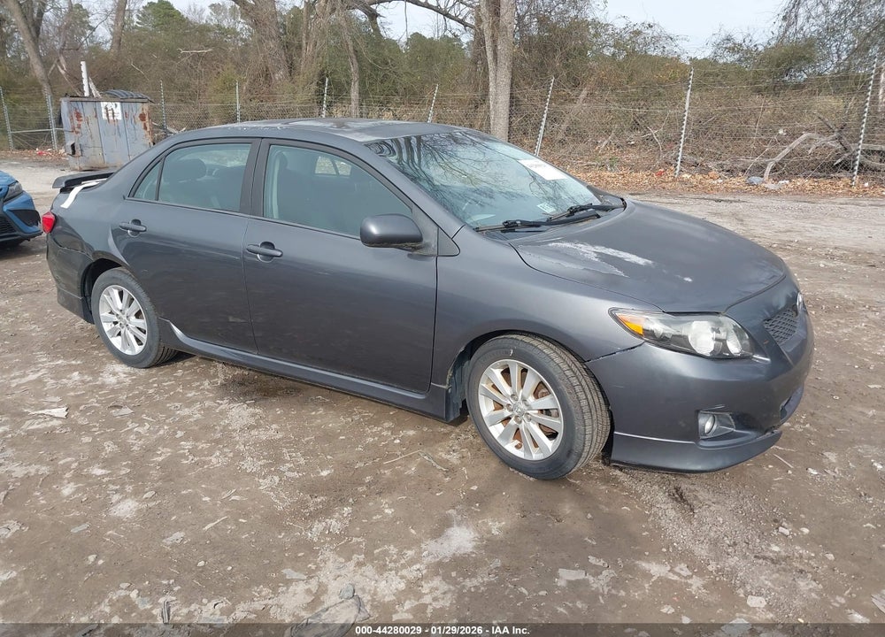 2009 TOYOTA COROLLA S VIN: 2T1BU40E89C114590