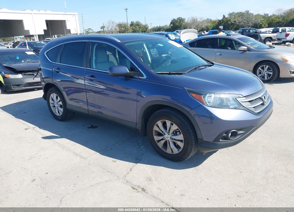 2014 HONDA CR-V EX-L VIN: 2HKRM3H70EH504007