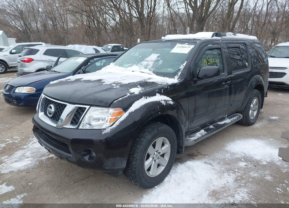 2012 NISSAN PATHFINDER SV VIN: 5N1AR1NB1CC636533