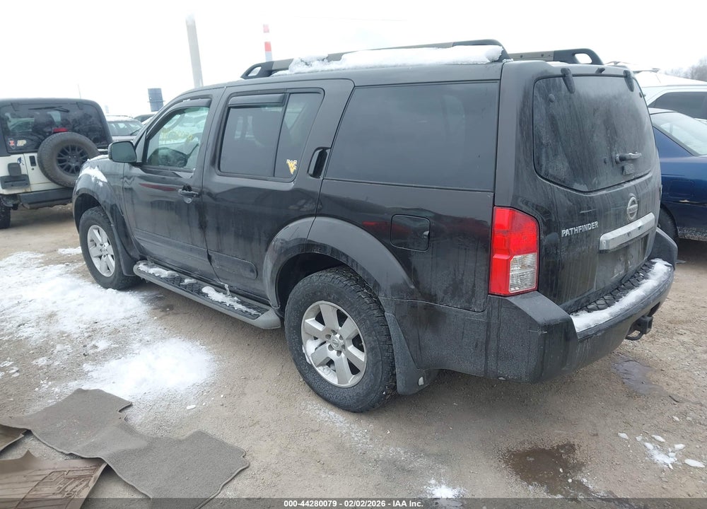 2012 NISSAN PATHFINDER SV VIN: 5N1AR1NB1CC636533