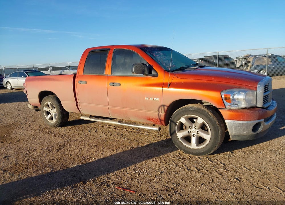 2008 DODGE RAM 1500 SLT VIN: 1D7HA18N08S517231