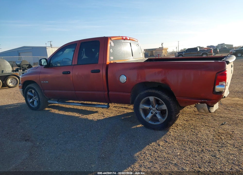 2008 DODGE RAM 1500 SLT VIN: 1D7HA18N08S517231
