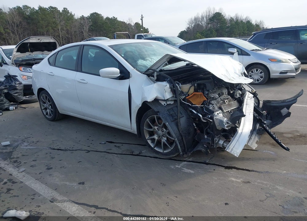 2015 DODGE DART SXT VIN: 1C3CDFBB0FD182078