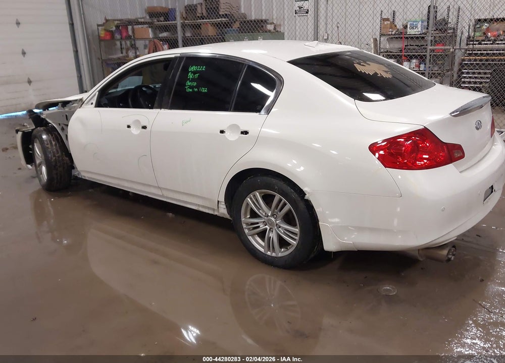 2013 INFINITI G37X VIN: JN1CV6AR8DM355210