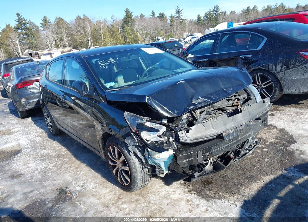 2014 HYUNDAI ACCENT GS VIN: KMHCT5AE6EU194055