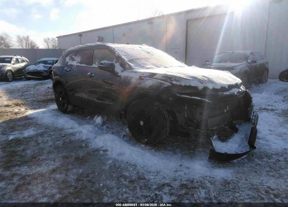 2022 CHEVROLET BLAZER VIN: 3GNKBCR40NS234401