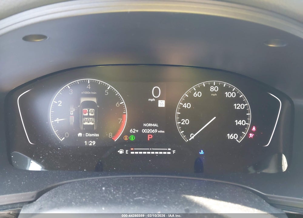 2026 HONDA CIVIC SPORT VIN: 19XFL2H89TE002350