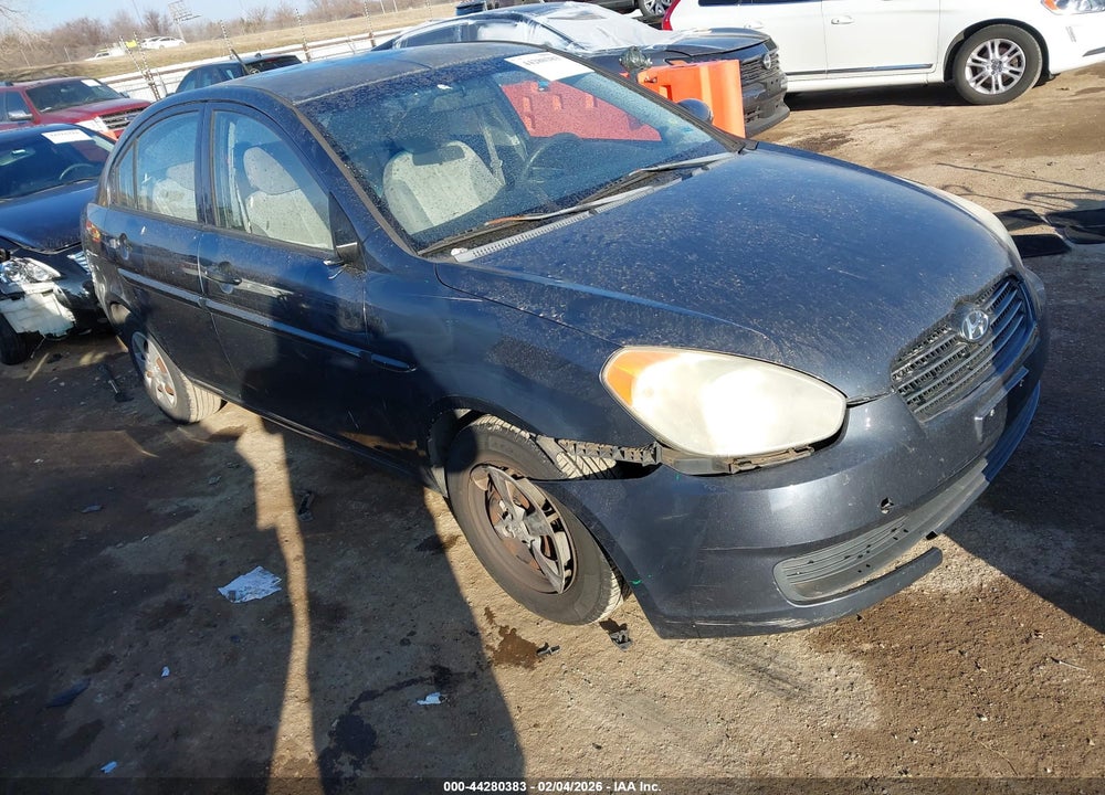 2009 HYUNDAI ACCENT GLS VIN: KMHCN46C99U349005