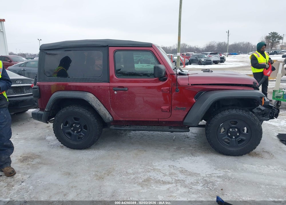 2021 JEEP WRANGLER SPORT 4X4 VIN: 1C4GJXAN7MW637243