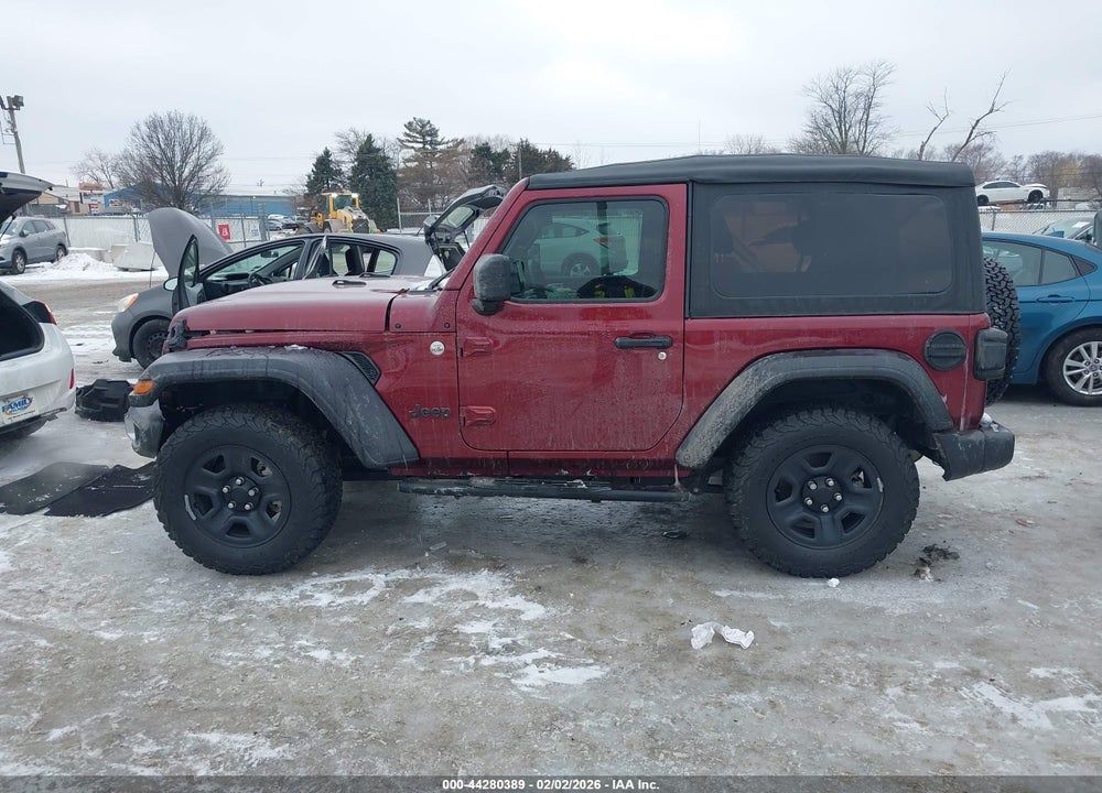 2021 JEEP WRANGLER SPORT 4X4 VIN: 1C4GJXAN7MW637243