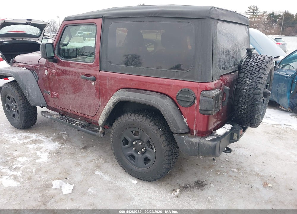 2021 JEEP WRANGLER SPORT 4X4 VIN: 1C4GJXAN7MW637243