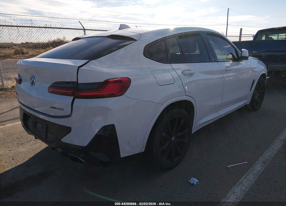 2022 BMW X4 XDRIVE30I VIN: 5UX33DT03N9K32973