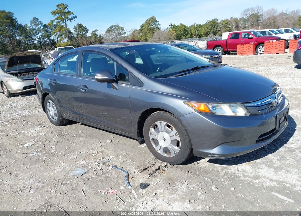 2012 HONDA CIVIC HYBRID VIN: JHMFB4F25CS004296