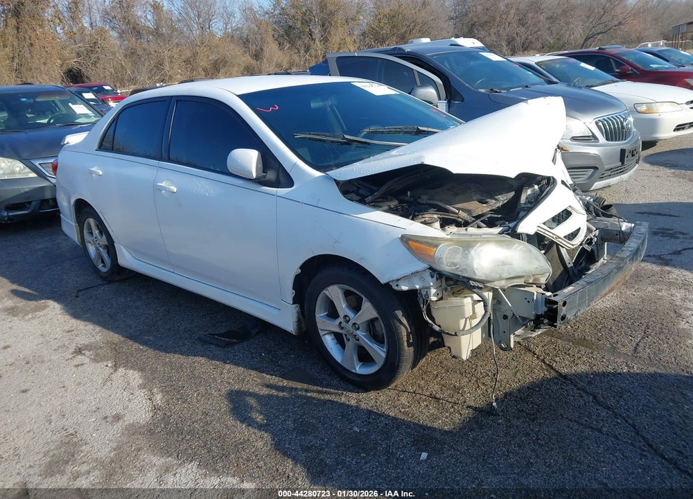 2011 TOYOTA COROLLA S VIN: 2T1BU4EE2BC554187