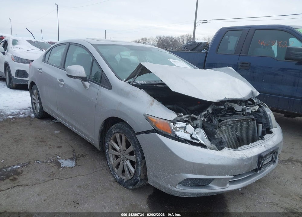 2012 HONDA CIVIC EX-L VIN: 19XFB2F98CE028937