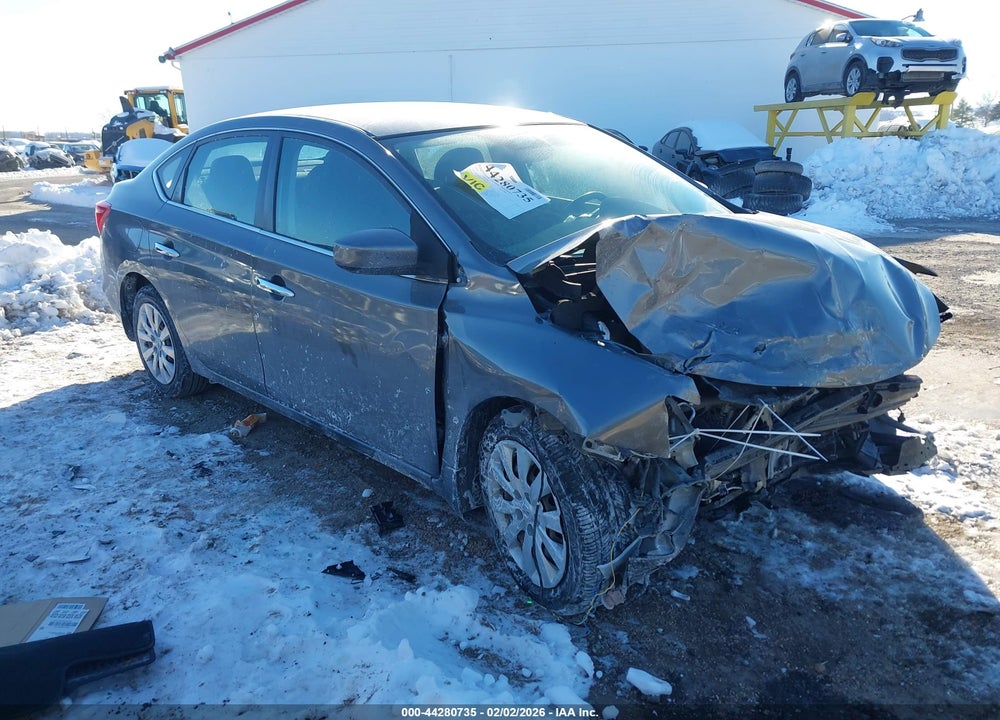 2019 NISSAN SENTRA S VIN: 3N1AB7AP3KY259077