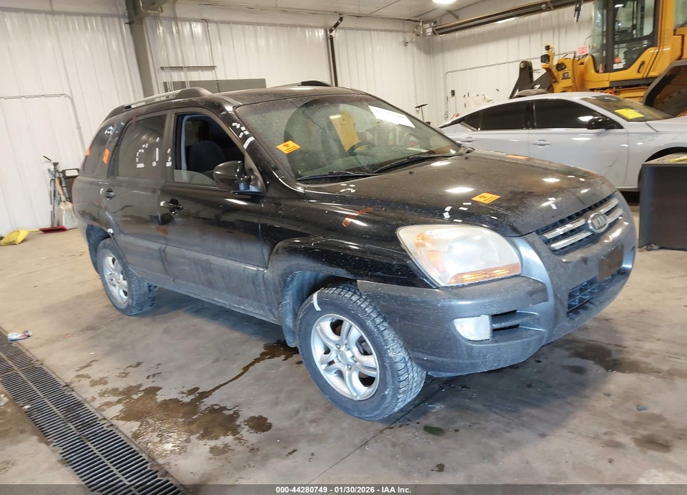 2008 KIA SPORTAGE EX V6 VIN: KNDJF723587460387