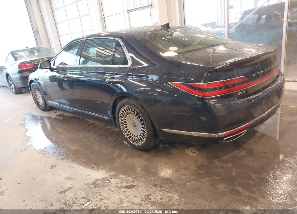 2020 GENESIS G90 3.3T PREMIUM RWD VIN: KMTF34PA4LU075631