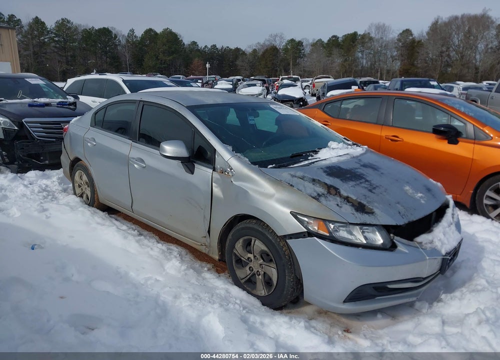 2013 HONDA CIVIC LX VIN: 2HGFB2F58DH561763
