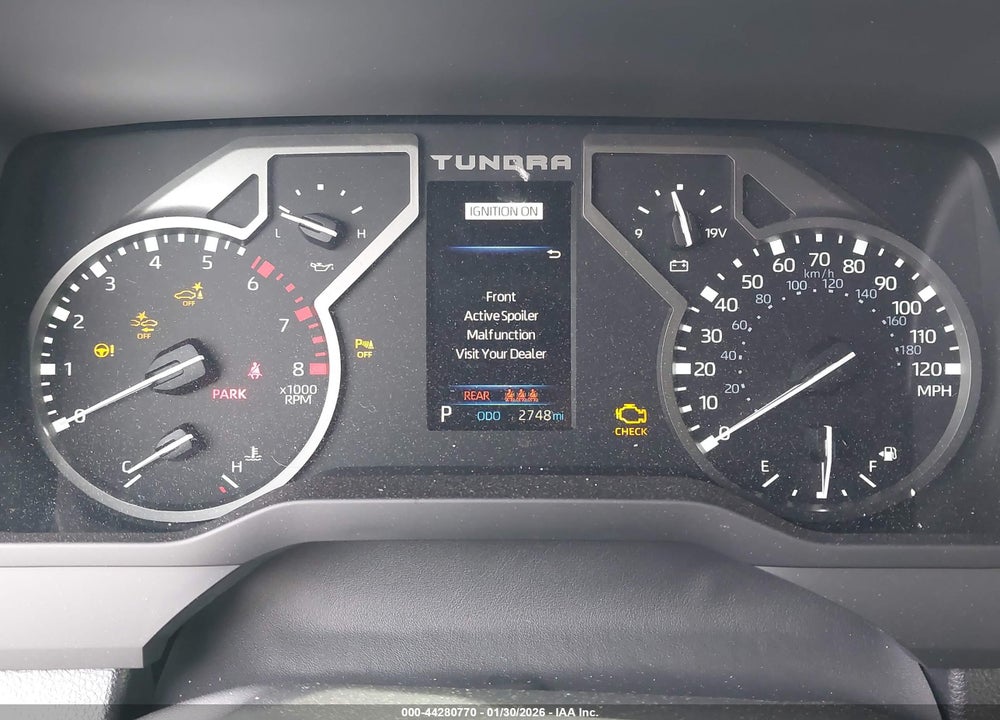 2026 TOYOTA TUNDRA SR5 CREWMAX 5.5' BED VIN: 5TFLA5DB4TX342842