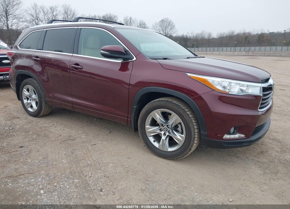 2016 TOYOTA HIGHLANDER LIMITED V6 VIN: 5TDDKRFH8GS250722