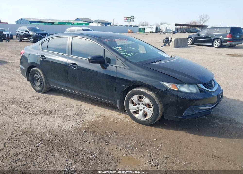 2014 HONDA CIVIC LX VIN: 19XFB2F51EE229269