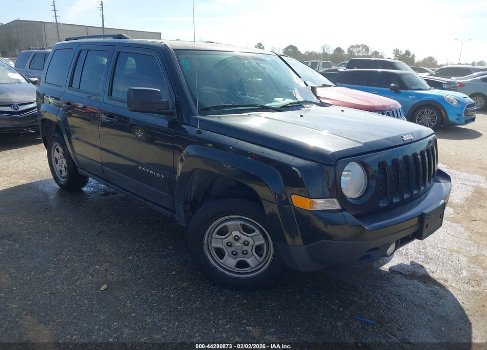 2016 JEEP PATRIOT SPORT VIN: 1C4NJPBA4GD734385
