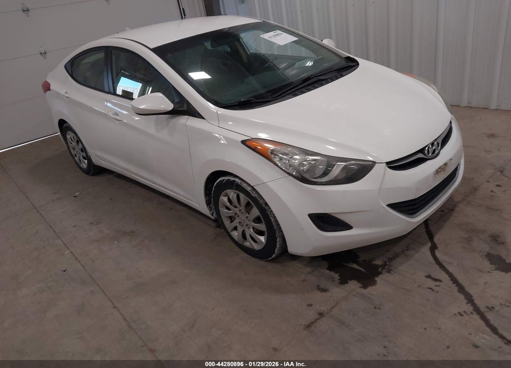 2012 HYUNDAI ELANTRA GLS VIN: 5NPDH4AE9CH139966