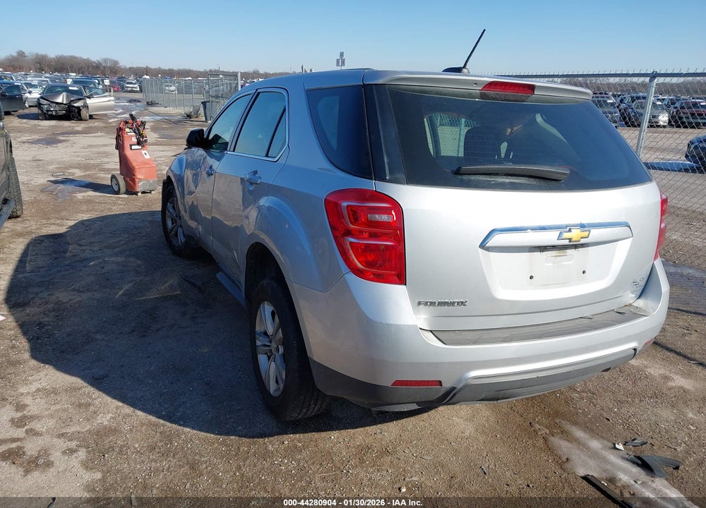 2017 CHEVROLET EQUINOX LS VIN: 2GNALBEK4H1562282