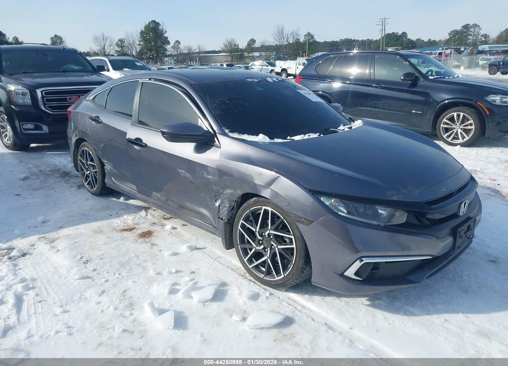 2021 HONDA CIVIC LX VIN: 2HGFC2F6XMH502770