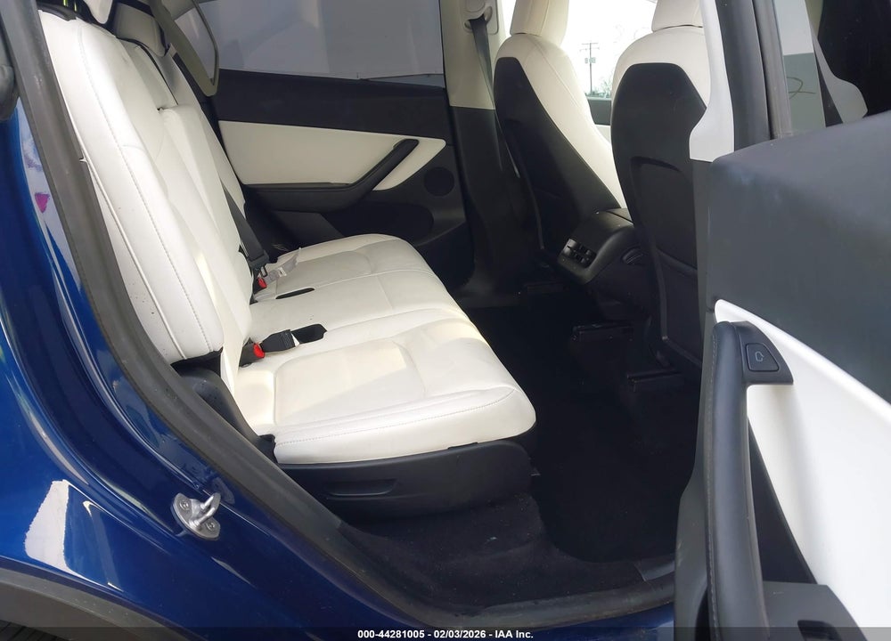 2021 TESLA MODEL Y LONG RANGE DUAL MOTOR ALL-WHEEL DRIVE VIN: 5YJYGAEE1MF136878