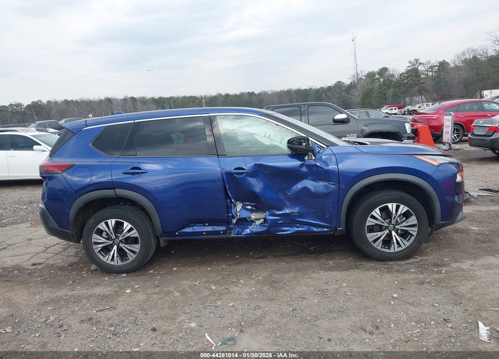 2021 NISSAN ROGUE SV FWD VIN: 5N1AT3BA1MC738165