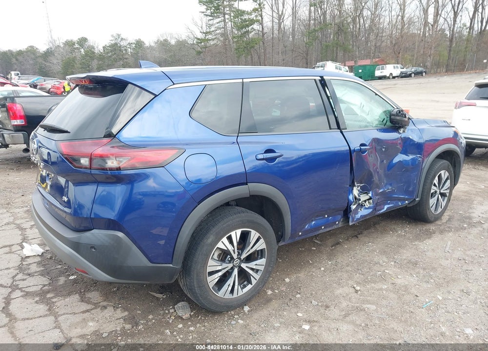 2021 NISSAN ROGUE SV FWD VIN: 5N1AT3BA1MC738165