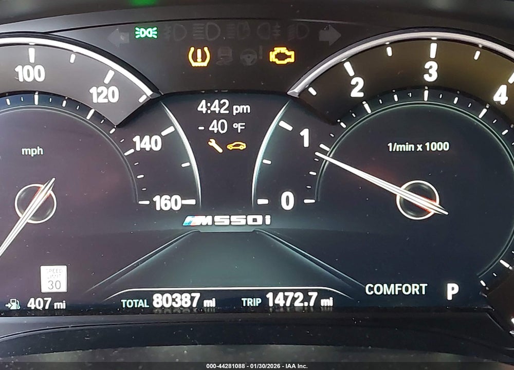 2019 BMW 530I VIN: WBAJA5C57KWW12845