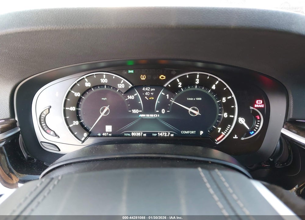 2019 BMW 530I VIN: WBAJA5C57KWW12845