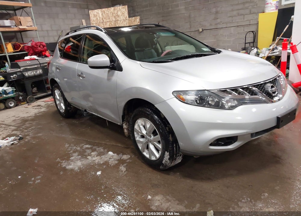 2014 NISSAN MURANO SL VIN: JN8AZ1MW2EW523267