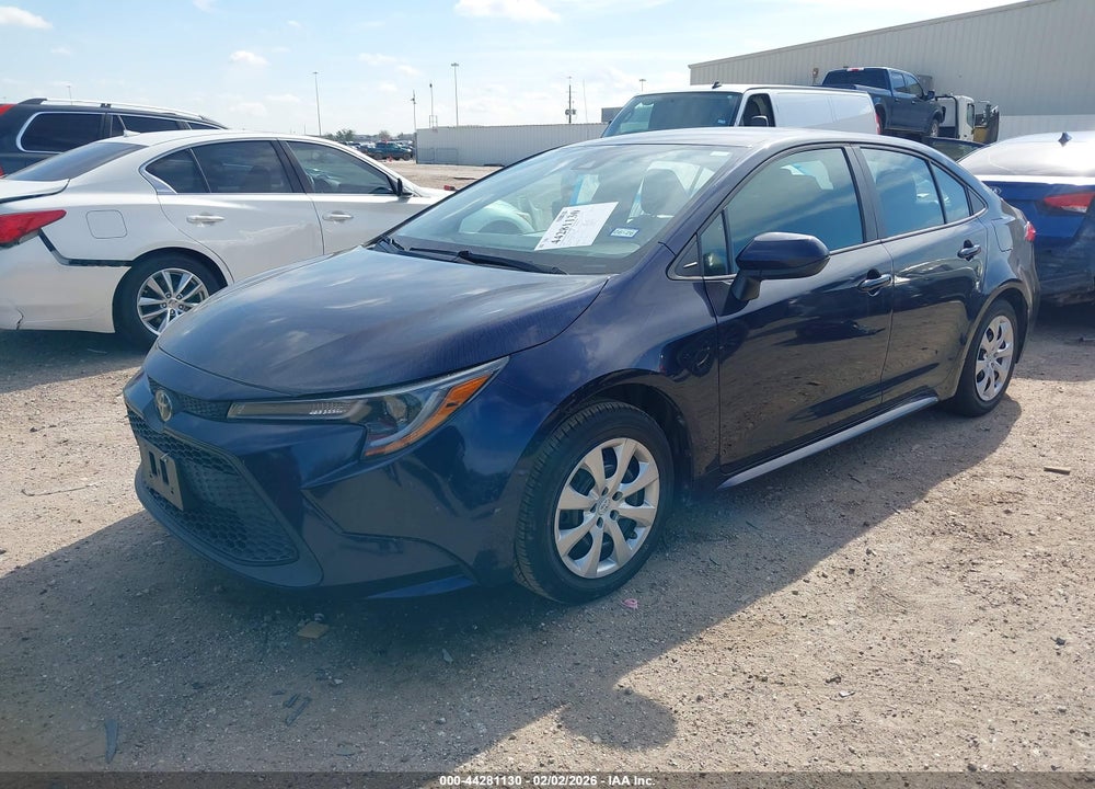 2020 TOYOTA COROLLA LE VIN: 5YFEPRAE0LP072939