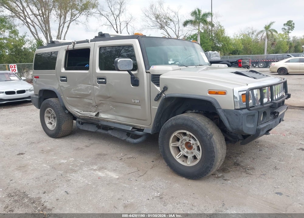 2003 HUMMER H2 VIN: 5GRGN23U33H145838