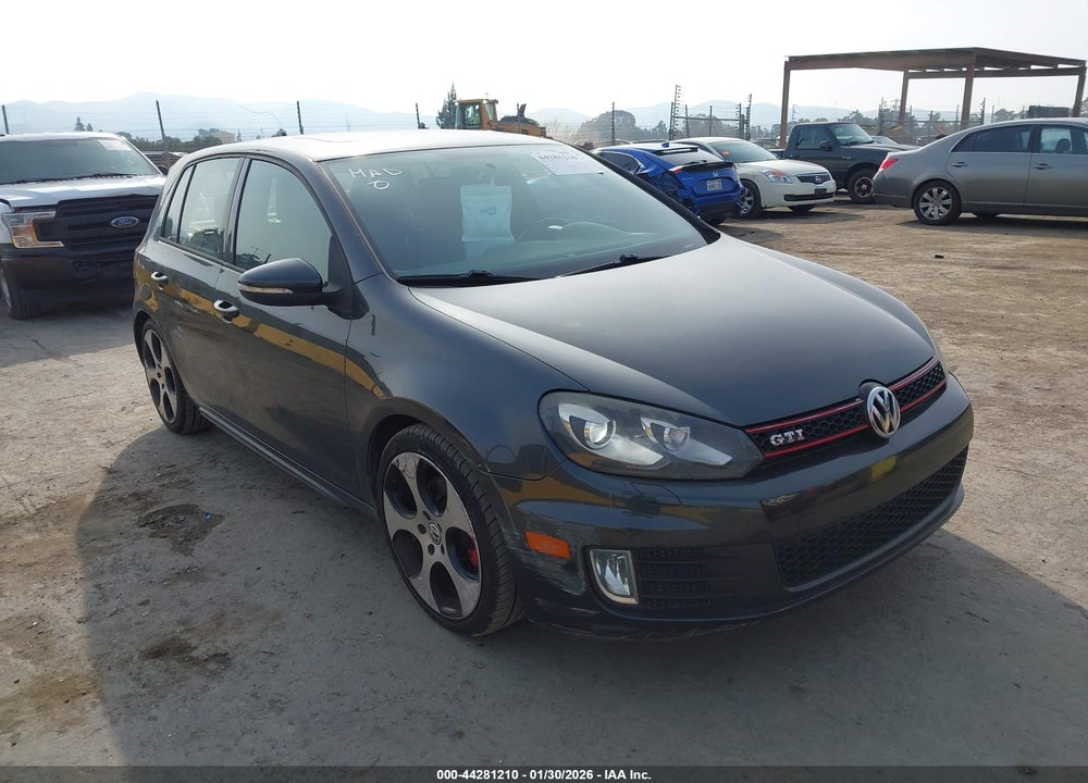 2011 VOLKSWAGEN GTI 4-DOOR AUTOBAHN VIN: WVWHV7AJ1BW091882
