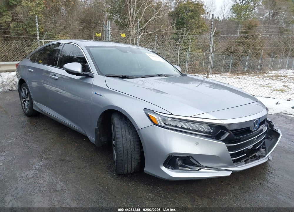 2021 HONDA ACCORD HYBRID EX-L VIN: 1HGCV3F55MA010317