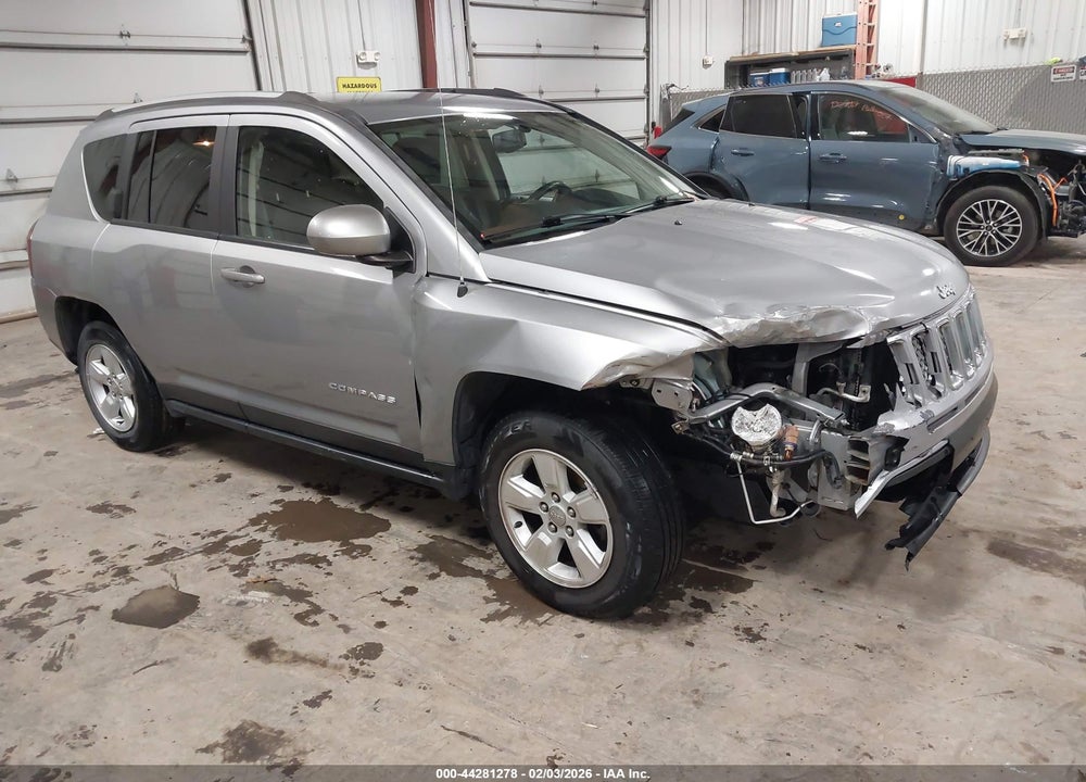 2017 JEEP COMPASS LATITUDE FWD VIN: 1C4NJCEB2HD102726