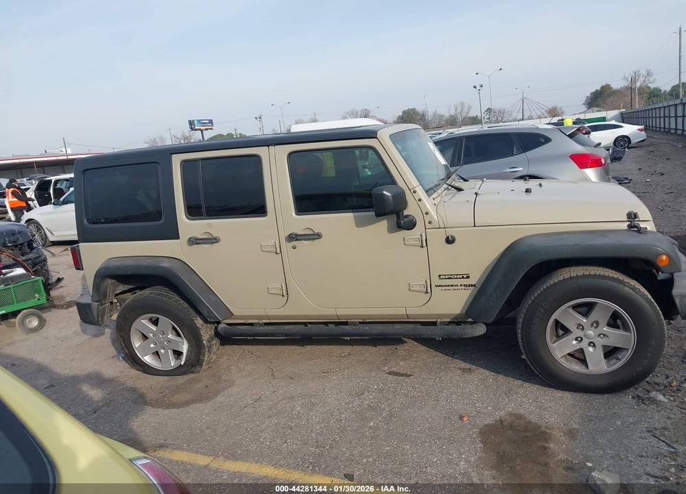 2018 JEEP WRANGLER JK UNLIMITED SPORT S 4X4 VIN: 1C4BJWDG7JL805574
